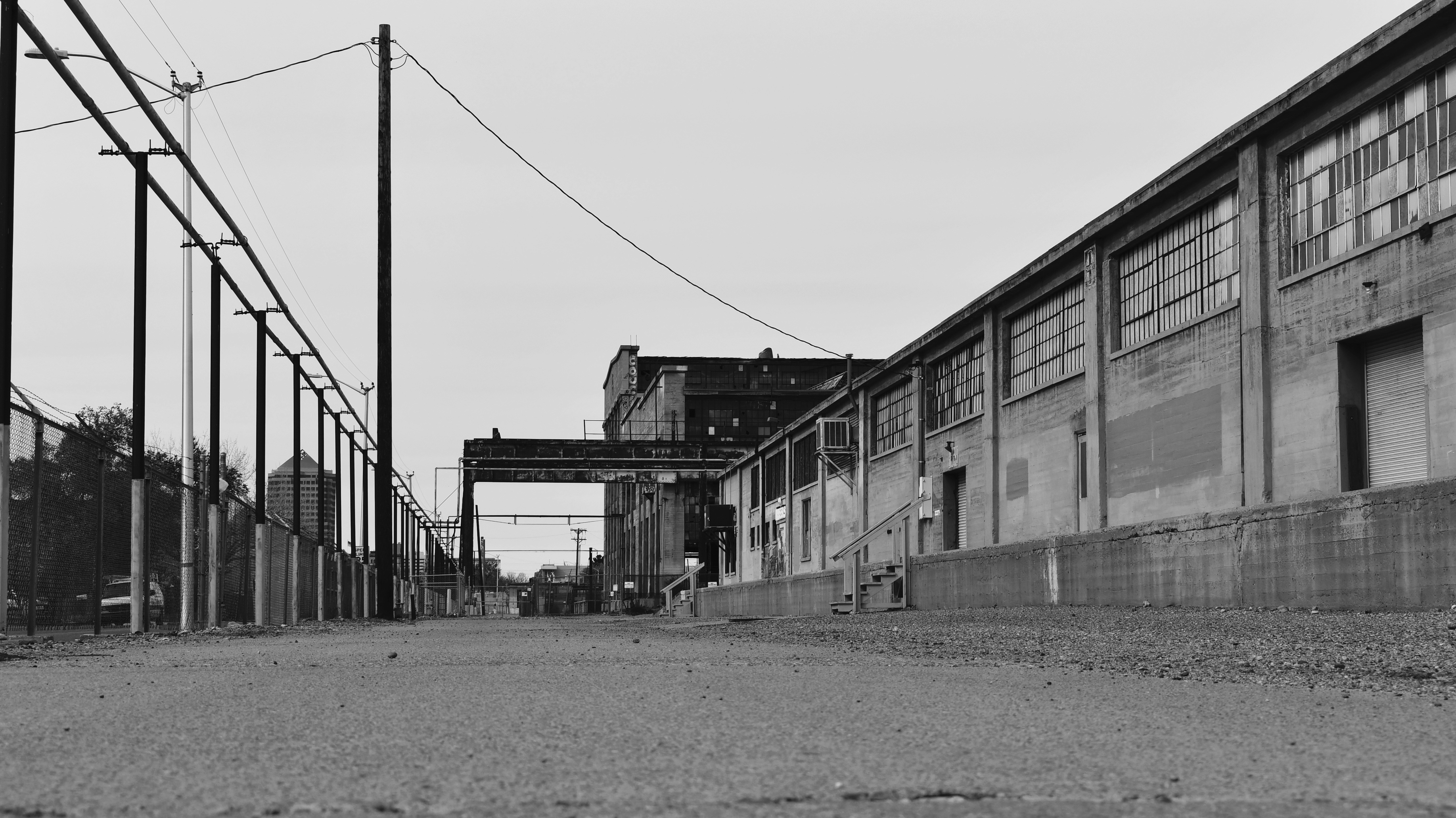 Urban street scene representing the origins of Crime Stoppers